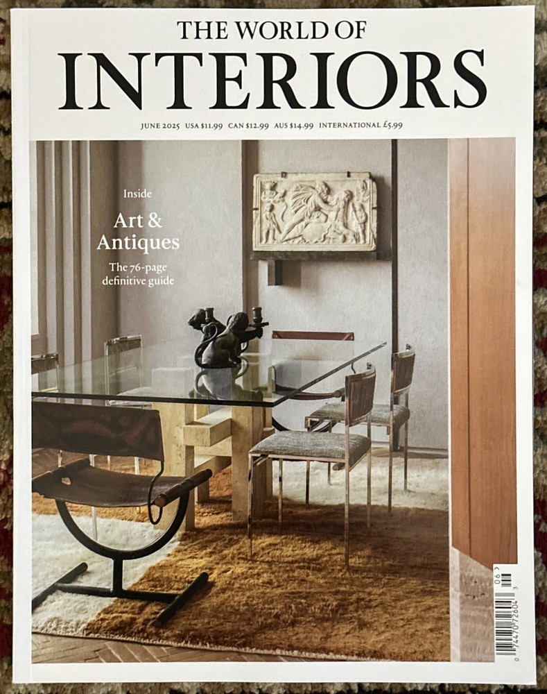 The World Of Interiors Magazine June 2025 Art Antiques