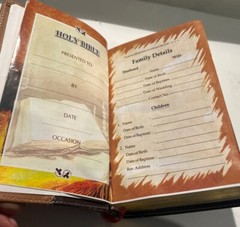 Compact Tamil Holy Bible & Hymnary – India – Leather Bound, Illustrated