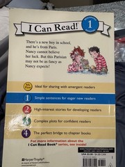 I Can Read Level 1 Ser.: Fancy Nancy and the Boy from Paris by Jane O’Connor…