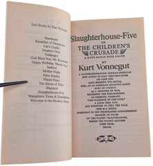 Kurt Vonnegut Lot 4 Paperbacks Cat’s Cradle Palm Sunday Sirens Slaughterhouse
