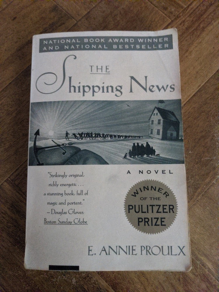 The Shipping News, Proulx, E Annie, paperback, 0671510053