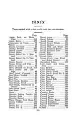 1910 A Cook Book For The Poor, The Rich, The Sick, The Well 324 Pages