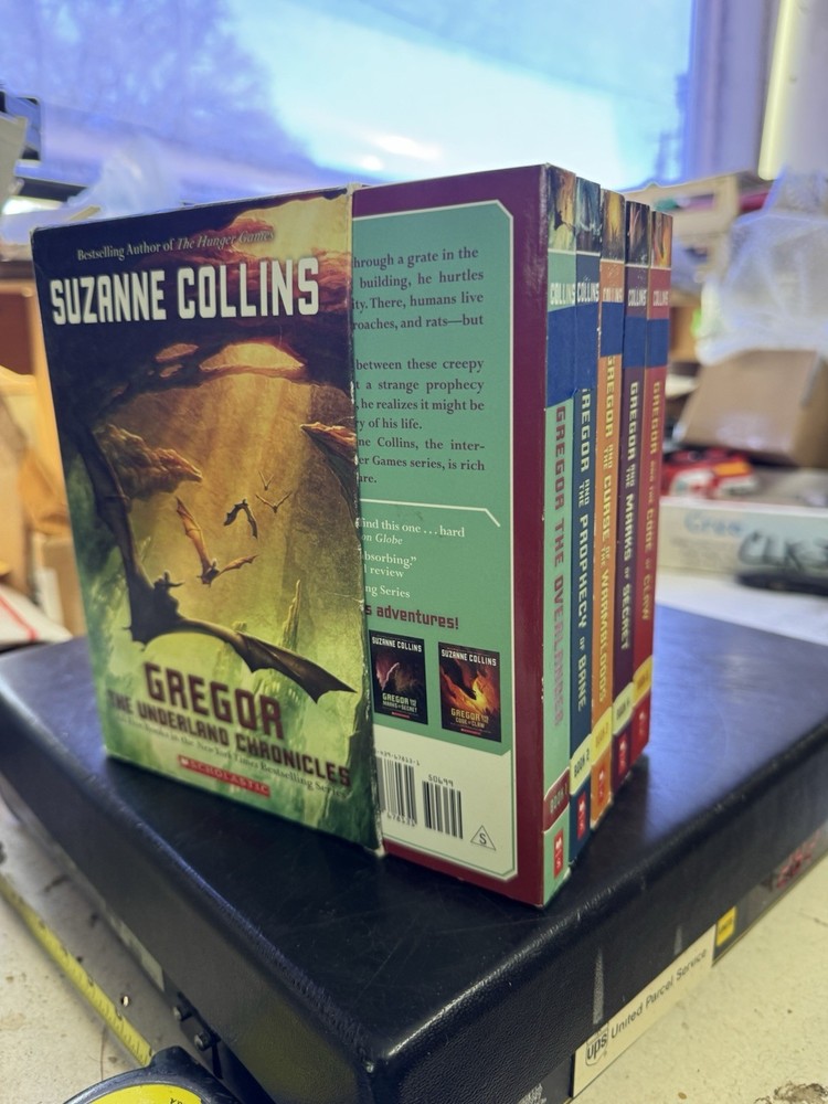 Gregor by Suzanne Collins Box Set The Underland Chronicles 1-5 Book Lot