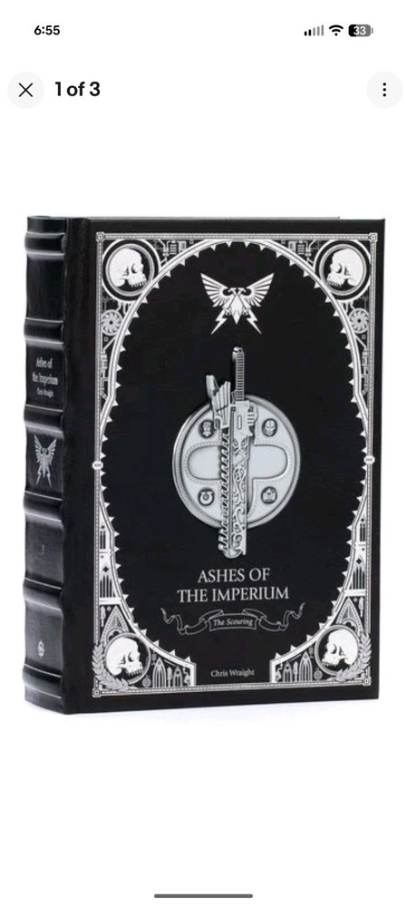 Warhammer 40k Ashes of the Imperium The Scouring. special edition. new in hand