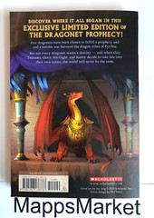 SIGNED The Dragonet Prophecy (Wings of Fire 1) Tui T. Sutherland LIMITED EDITION