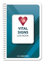 Vital Signs Log Book/Vitals Monitoring Logbook/ 104 Pages Record Book – 6” x …