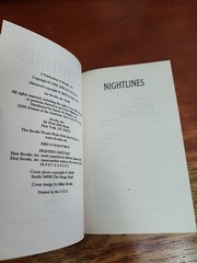 Nightlines by John Lutz 2004 Paperback Alo Nudger Series #2