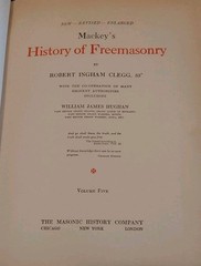 Antique 1921 Mackey’s Revised History of Freemasonry ~ Volume 5 Clegg Very Good