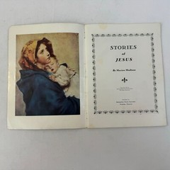 Vtg 1937 Stories of Jesus Illustrated Booklet, 64 Pages, Christian Collectible