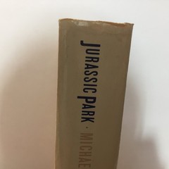 Jurassic Park Science Thriller Hardcover Michael Crichton 1990 First Edition