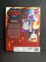 Kaleidoscope Sticker Mosaics Manga Puzzle Art Poster Book Activity Craft NEW