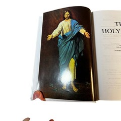 Holy Bible Comfort Edition King James Version White Hardcover KJV