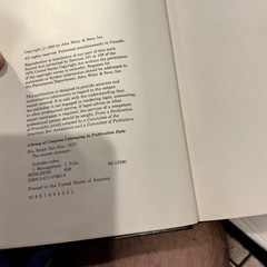 Master Manager by R. G. Siu (1980, Hardcover)