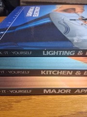 Fix-It-Yourself Lot Of 3 Books by Time-Life Books (Hardcover) 1987