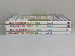 Ella Lindvall READ-ALOUD BIBLE STORIES Volume 1 2 3 4 HC Book Lot of 4 Used