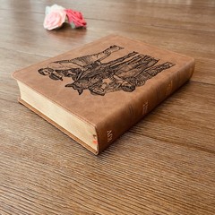 Personalized KJV Bible, Wide Margin, Your Photo Engraved Cover, Christian Gifts