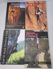 Lot Of 4 Pacific Northwest Rock Climbing Books – Oregon Washington Idaho