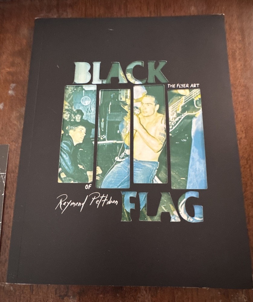 Black Flag The Flyer Art Of Raymond Pettibon Book Punk Hardcore Henry Rollins OG