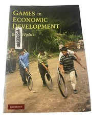 Games in Economic Development Bruce Wydick 2008 First Edition Cambridge