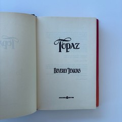 Topaz Beverly Jenkins 1997 Hardcover with Dust Jacket – Nice copy!