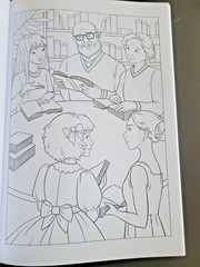 Book Club -Coloring Book From Best-Selling Colouring Heaven Collection-48 Prints