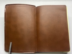 1972 Holy Bible KJV Reference Edition Nelson/ Genuine Leather Red Letter