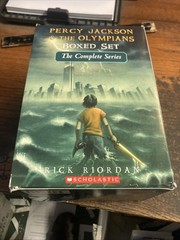 Piercy Jackson & The Olympians The Complete Series Boxed Set -Rick Riordan Books