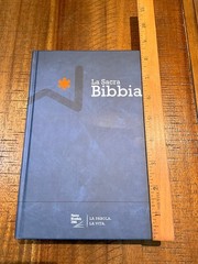 Italian Language Reference Bible, La Sacra Bibbia, NRV 2006, Blue Hardcover