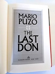 The Last Don by Mario Puzo (1996, Hardcover) Random House 482 Pages USA