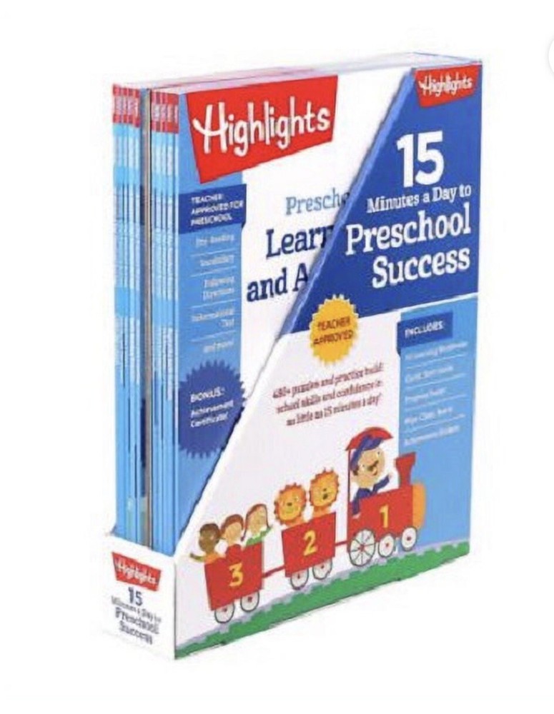 Highlights 10 Book Learning Preschool