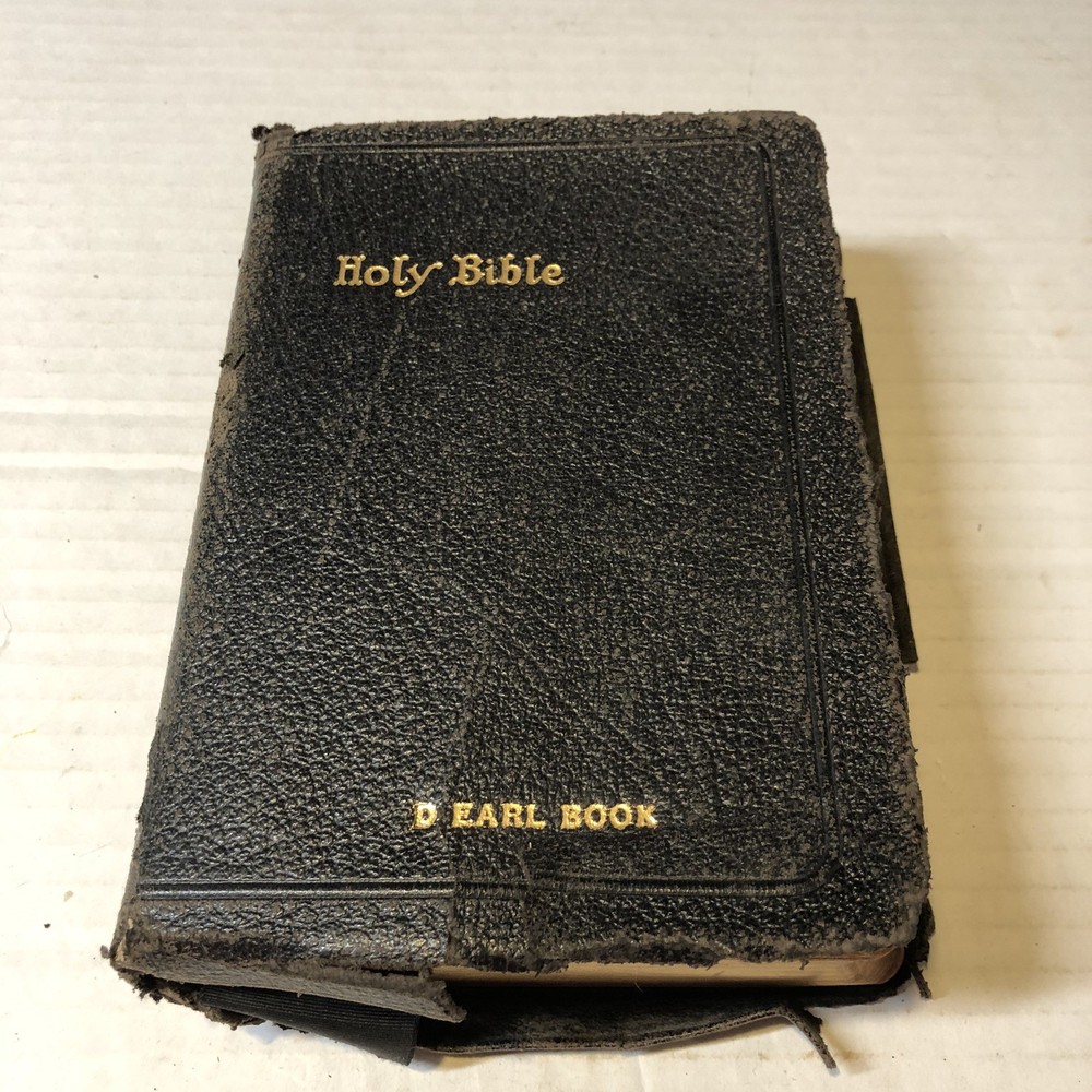 Vtg King James Version Holy Bible Red Letter Edition National Bible Press CRI
