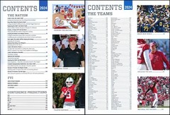 Lindy’s Sports College Football National 2024 Preview – New Book! 264 Pages!