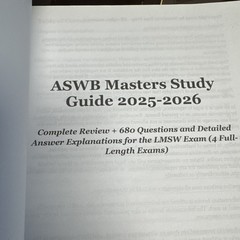 ASWB Masters Study Guide 2024-2025 – Social Work Team Audio Book May Not Work