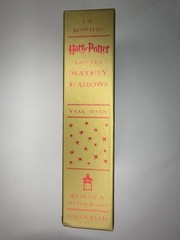 Harry Potter Ser. J.K. Rowling Deluxe Edition Hardcover Scholastic 2007