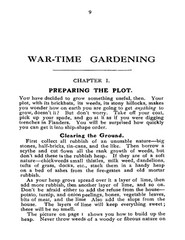 War Time Gardening How To Grow Your Own Food „1915” 62 Pages