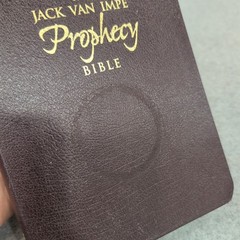 The Jack Van Impe Prophecy Bible KJV New Third Edition Burgundy Bonded Leather