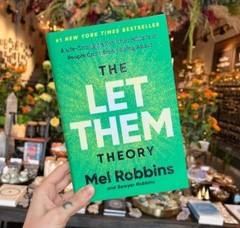 The Let Them Theory By Mel Robbins, Paperback Book Free Ship USA