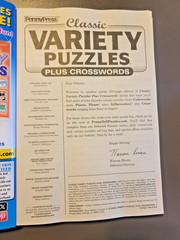 Classic Variety Puzzles Plus Crosswords – 256 Page Jumbo Special – by PENNYPRESS