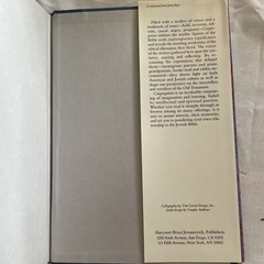 Congregation Contemporary Writers Read the Jewish Bible David Rosenberg 1987 HC