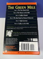 Stephen King The Green Mile Complete 6 Parts Audiobook Cassette Set Penguin