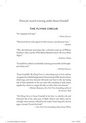 The Flying Circus, Crandall, Susan, Acceptable Book