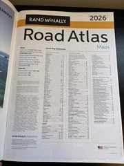 Rand McNally Made in USA 2026 America’s #1 Road Atlas Maps 15.5″ x 11″ NEW