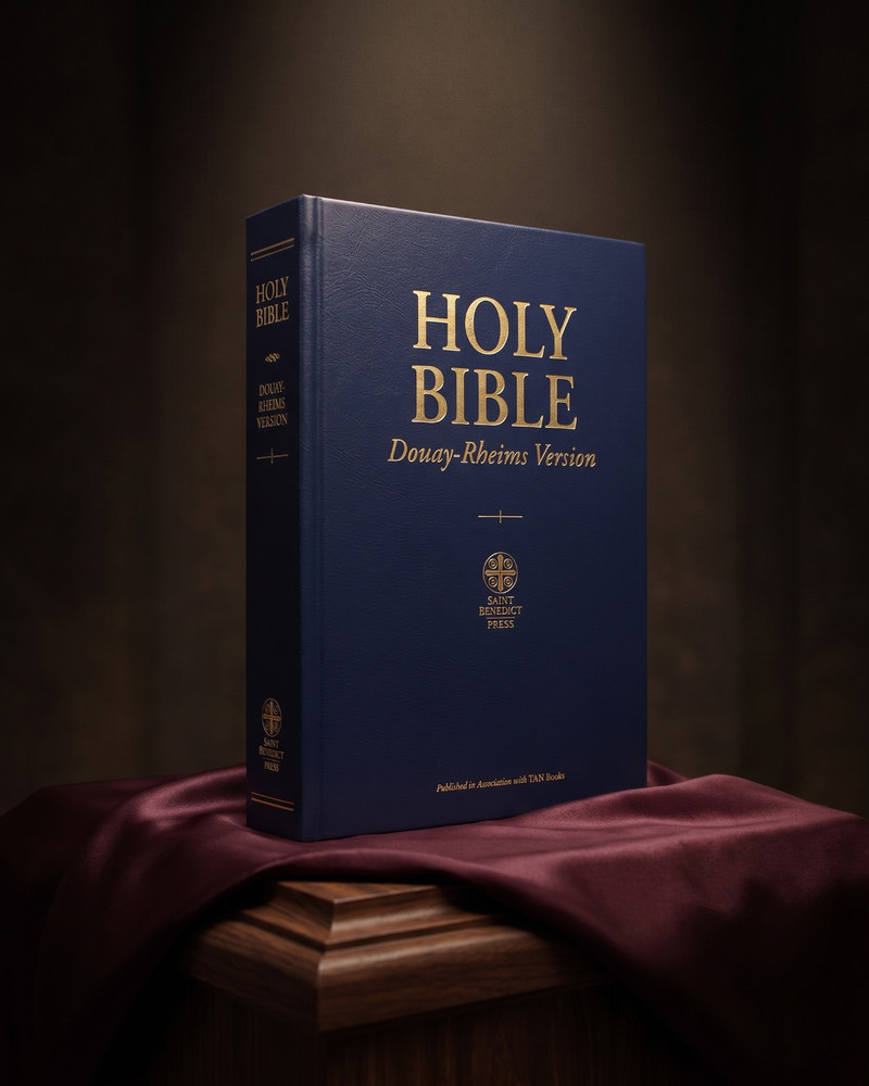 Douay-Rheims Bible Paperbound TAN Books Catholic Holy Scripture New Edition