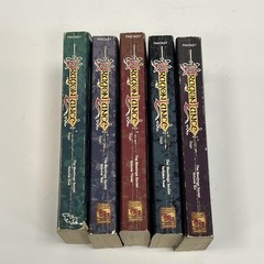 Dragonlance Saga The Meeting Sextet Volume 1 2 3 4 6 D&D Novel Book Lot