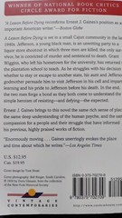 A Lesson Before Dying by Ernest J Gaines Paperback Book