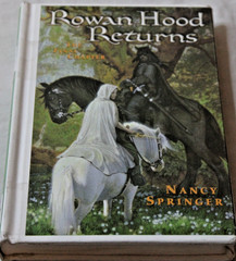 5 Library Bound Book Set of The Tales of Rowan Hood by Nancy Springer