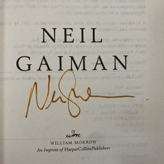 Stardust Neil Gaiman SIGNED William Morrow 2021 Fantasy Trade Paperback Novel