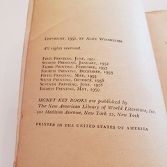 How To Know American Antiques Alice Winchester PB Book 1959 Signet Guide Vtg