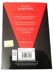 The Concise Mastery by Robert Greene. 2014 Profile Books PB