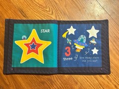 Space Counting Book of Shapes Soft Book for Toddlers And babies